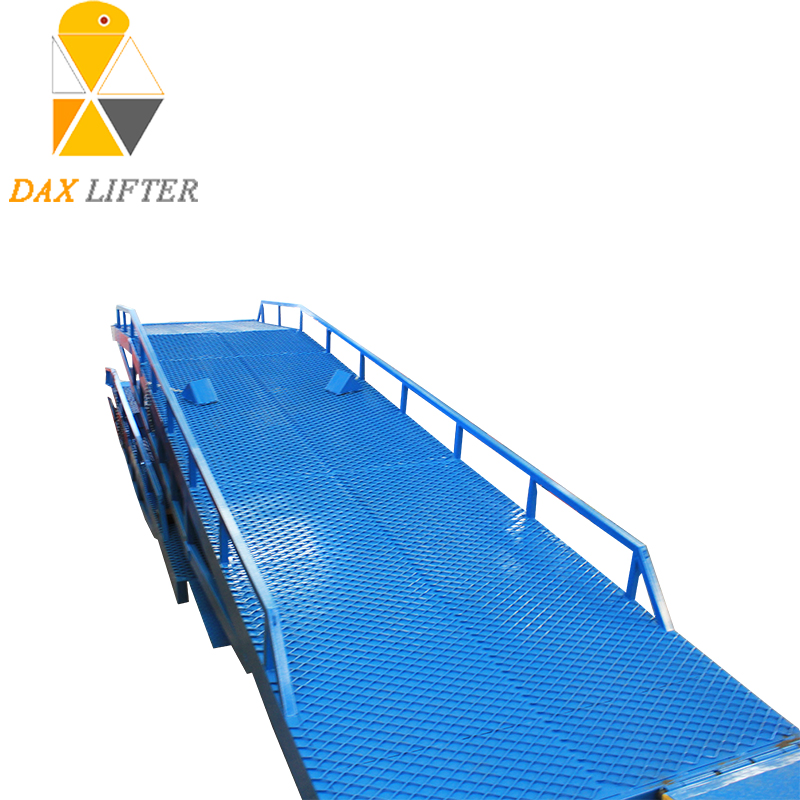 CE Certified Container Unloading Trucks Mobile Hydraulic Loading Dock Ramp
