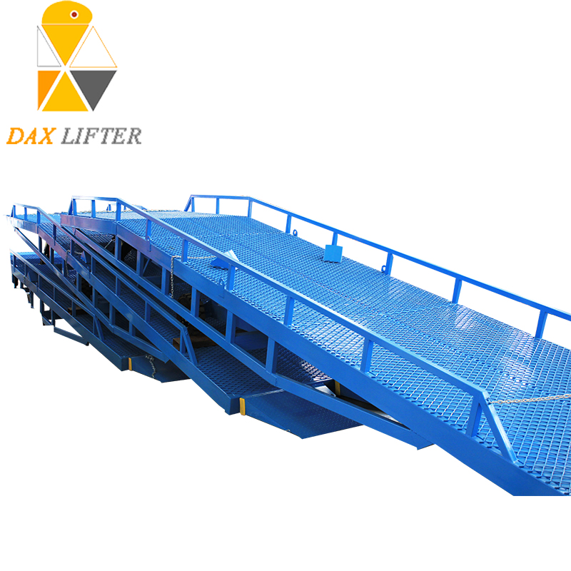 CE Certified Container Unloading Trucks Mobile Hydraulic Loading Dock Ramp