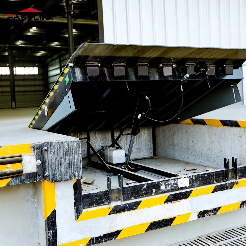 Fastlink Industrial Steel Endurable Adjustable Hydraulic Dock Lip Equipment Levelers