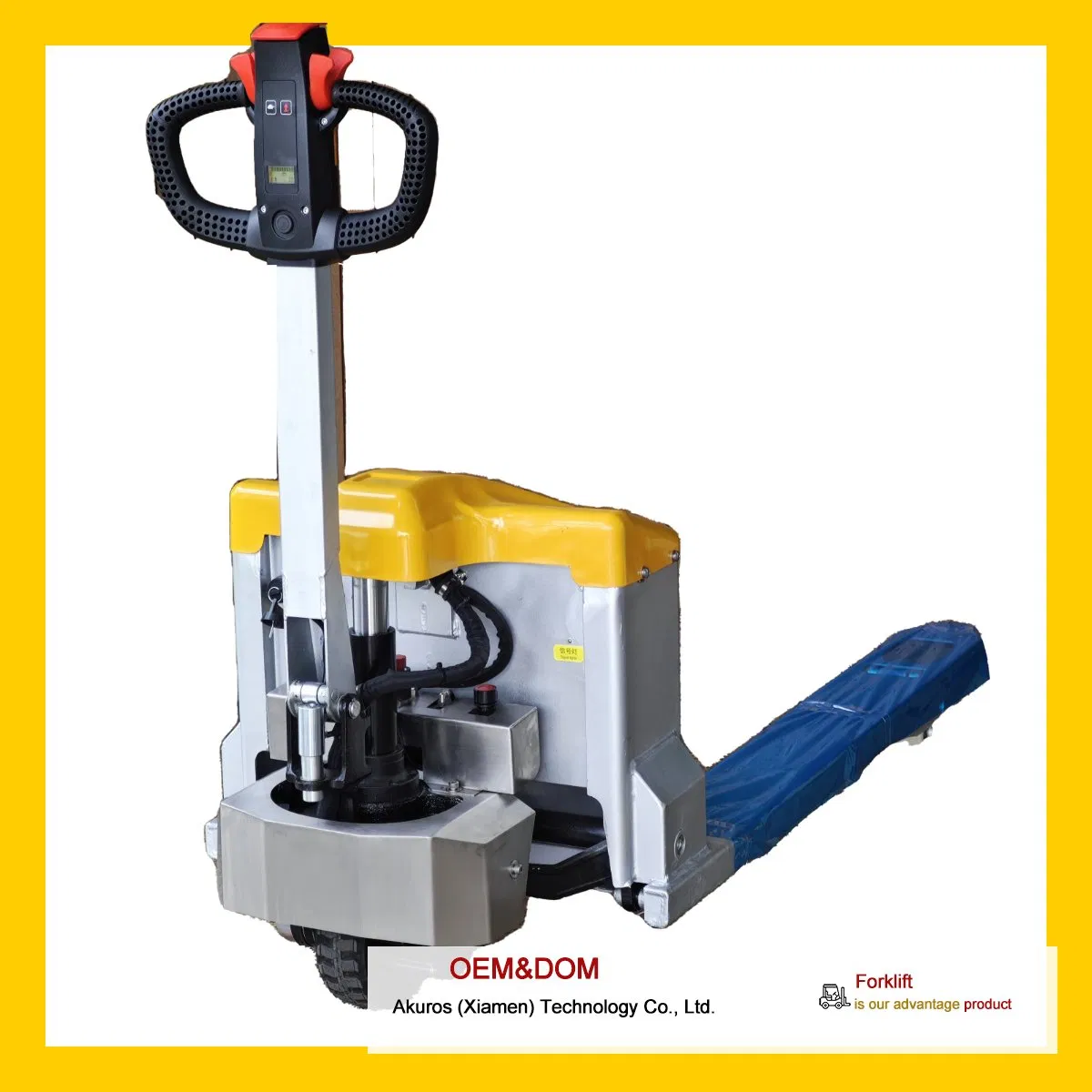Steel-Reinforced Customized Industrial Manual Hand Pallet Truck for Aquatic Cold Storage