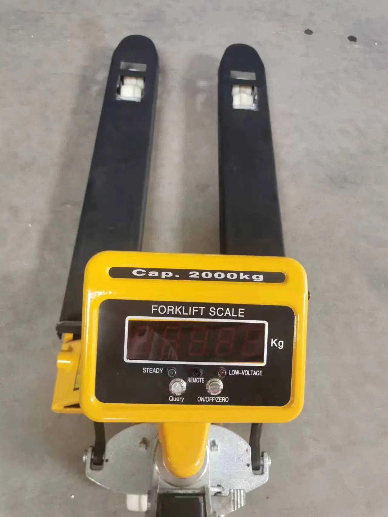 Scale 3 Ton 2 Ton Pallet Jack Manual Pallet Handling Truck Manual Forklift with Weighing