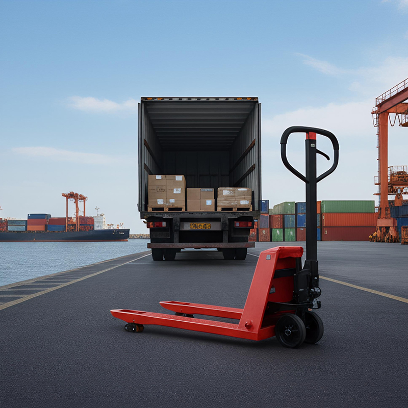 1500kg Small Turning Radius Narrow Channel Electric Pallet Truck with CE Certification, Heavy-Duty Electric Pallet Truck with Weighing Function