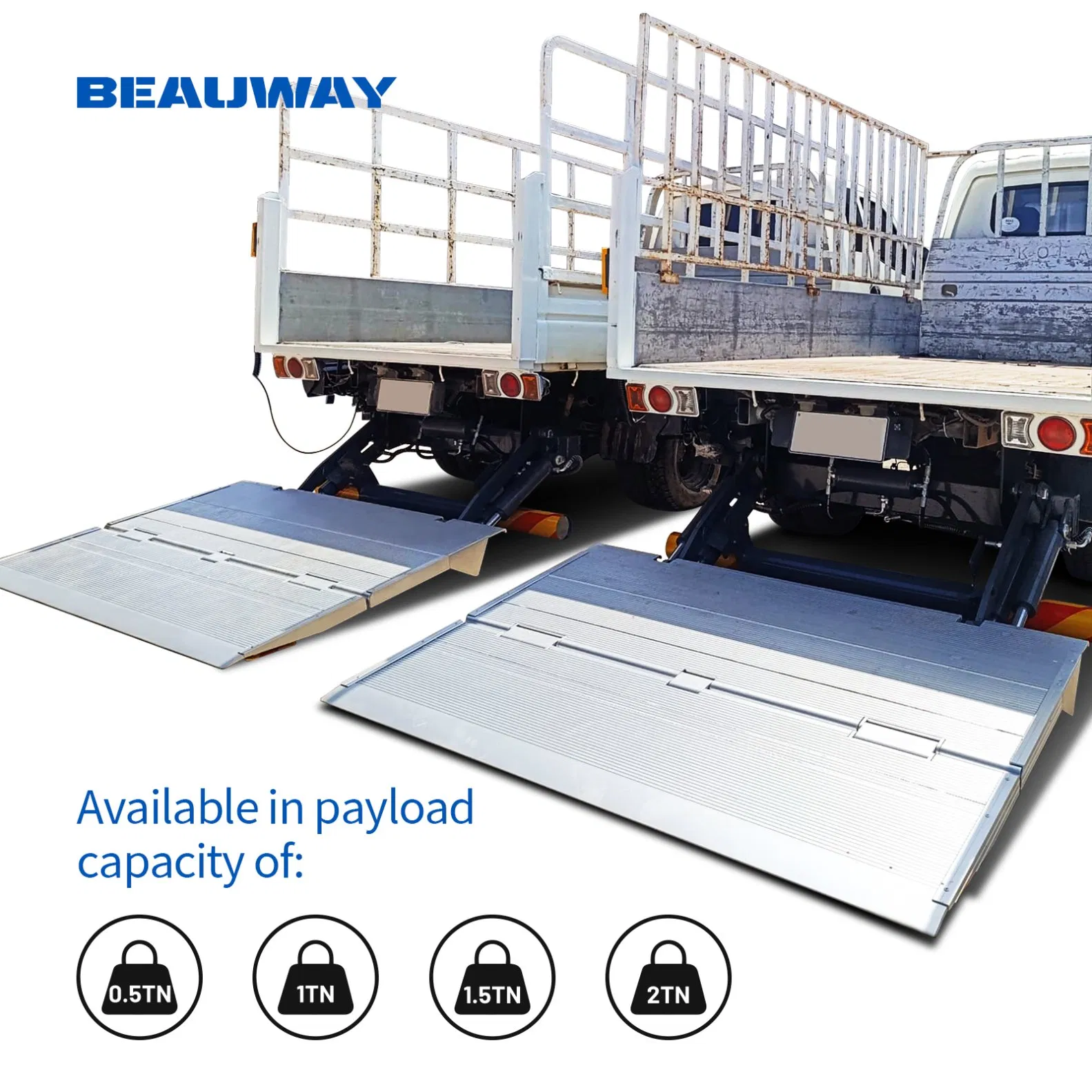 Truck Tailgate 2000kg Hydraulic Tail Lift System for Lorry Cargo Loading