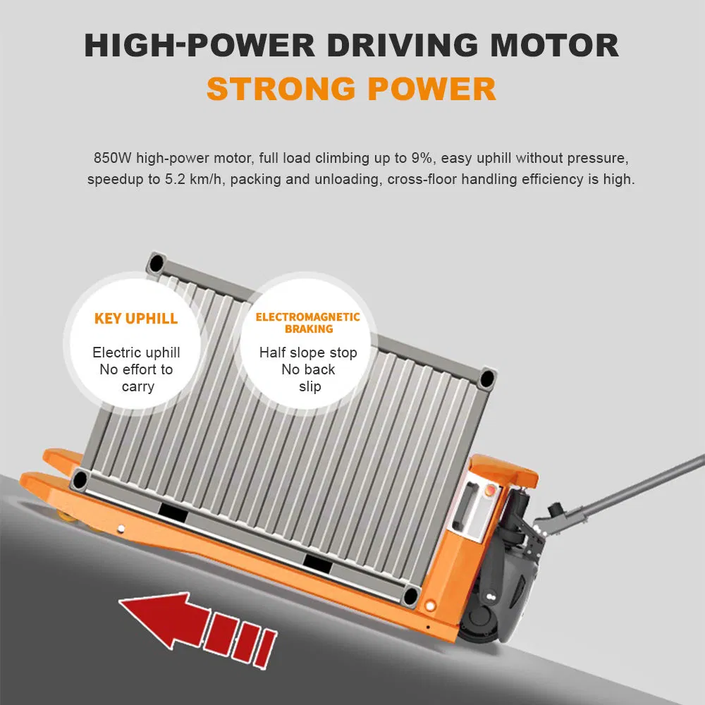 Nb15L01ld Weighing Pallet Jack Lithium Battery Electric Pallet Truck