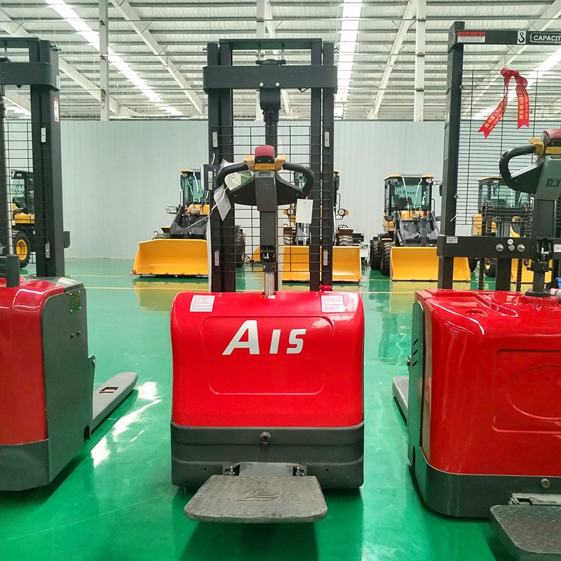 Free Shipping Stacker Lift 1.5 Ton Pallet Stacker with Self Loading All Terrain Stacker Function Affordable and High Performance