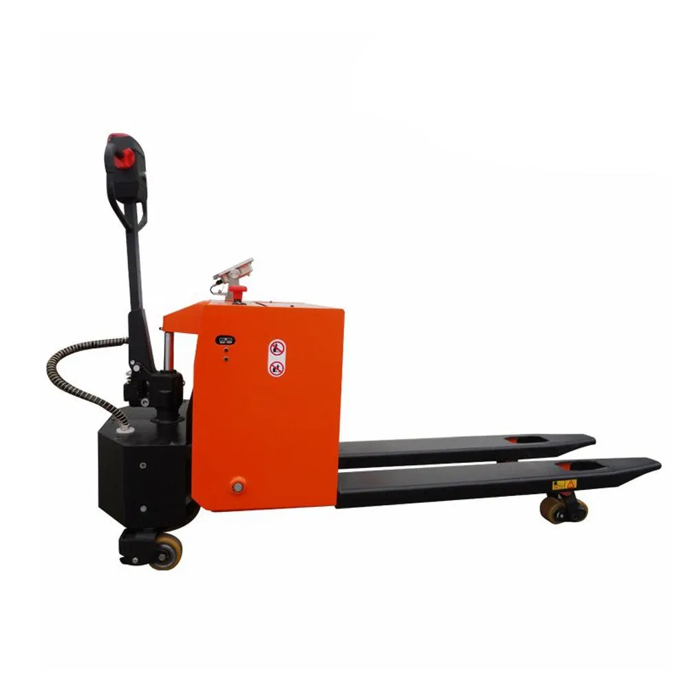 China Factory Price High Lift Jack Semi Electric Weighing Pallet Truck