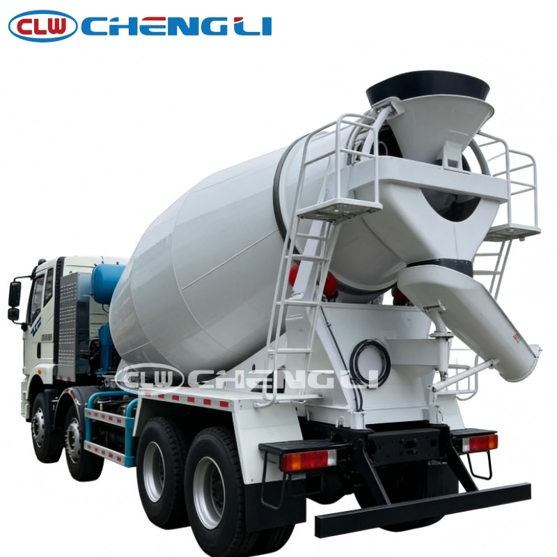 Factory Price FAW 25ton Concrete Mixer Truck 6m³ Drum 14.3ton Payload 243HP Diesel 6X2 Construction Truck