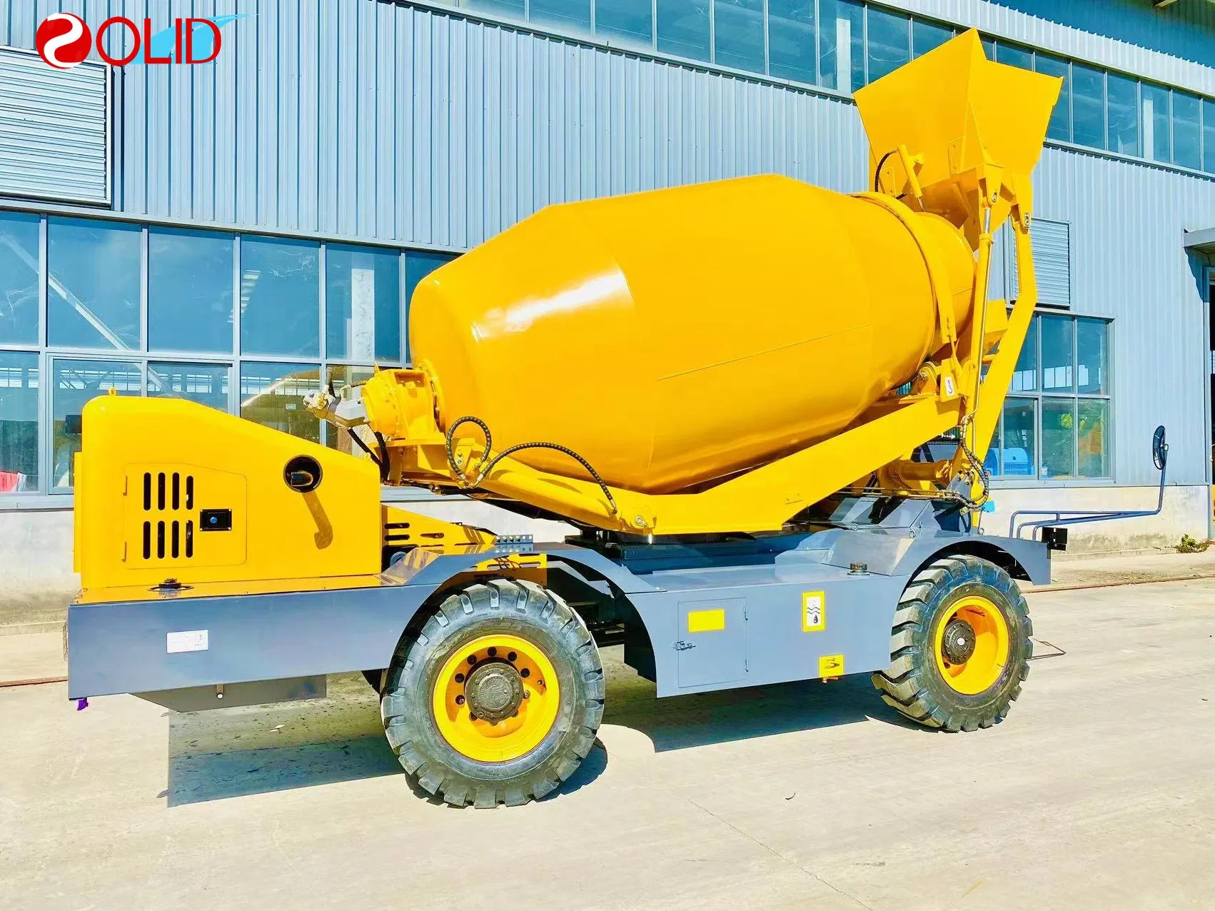 Best Self Mixing Truck 4cbm Mixer Drum for Self Feeding Mixer Truck