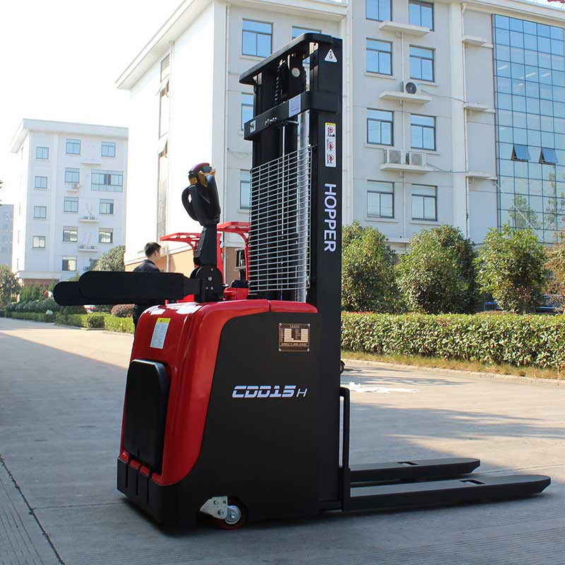 High-Performance 1.5t Electric Pallet Stacker with Triplex Lift