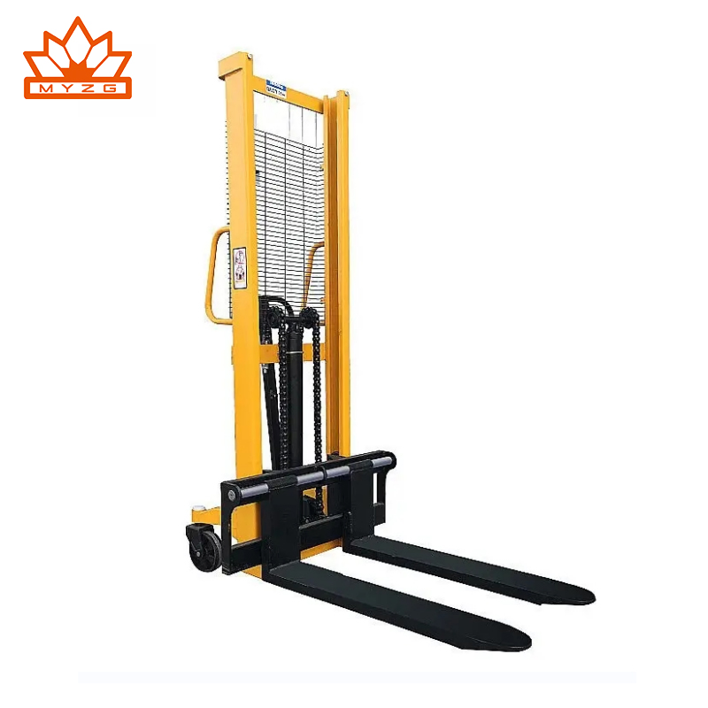 China Hyster 0.5/0.7/1.0ton Forklift Pallet Stacker Fully Electric Self Lifting Stacker