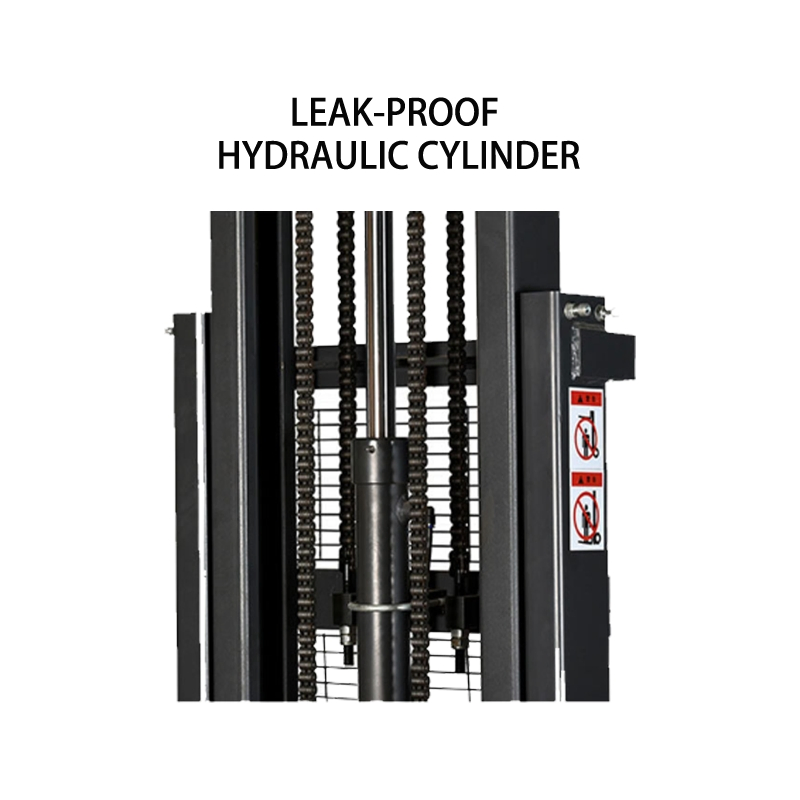 High Capacity Battery Powered Electric Pallet Stacker - 2m Lift Height, 500kg Load Capacity