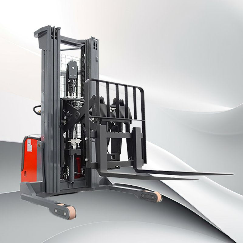 Height Counterbalance High Sit Down Hydraulic Electric Reach Stacker for Material Handling/Warehouse/Sales/Lift/Pallet