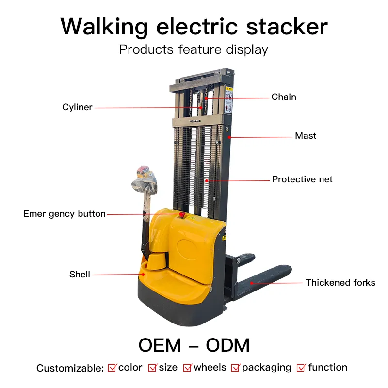 Semi Electric Stacker