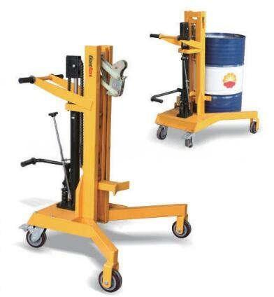Oil Drum Handling Equipment Apacity 450kg Hydraulic Manual Drum Lifter