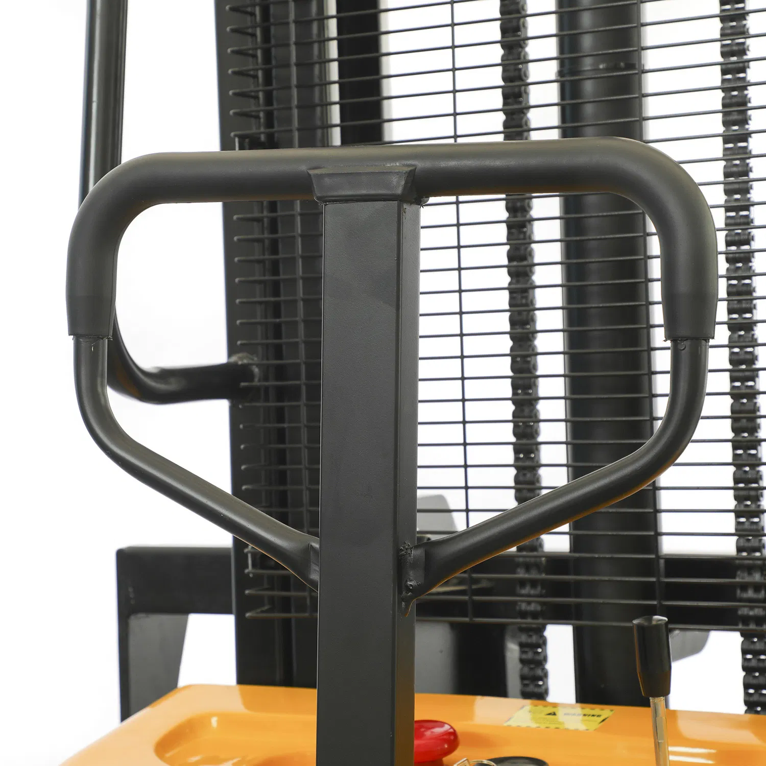 1ton 3m Semi-Electric Stacker Pallet Lift Pallet Stacker with Wide Base Legs
