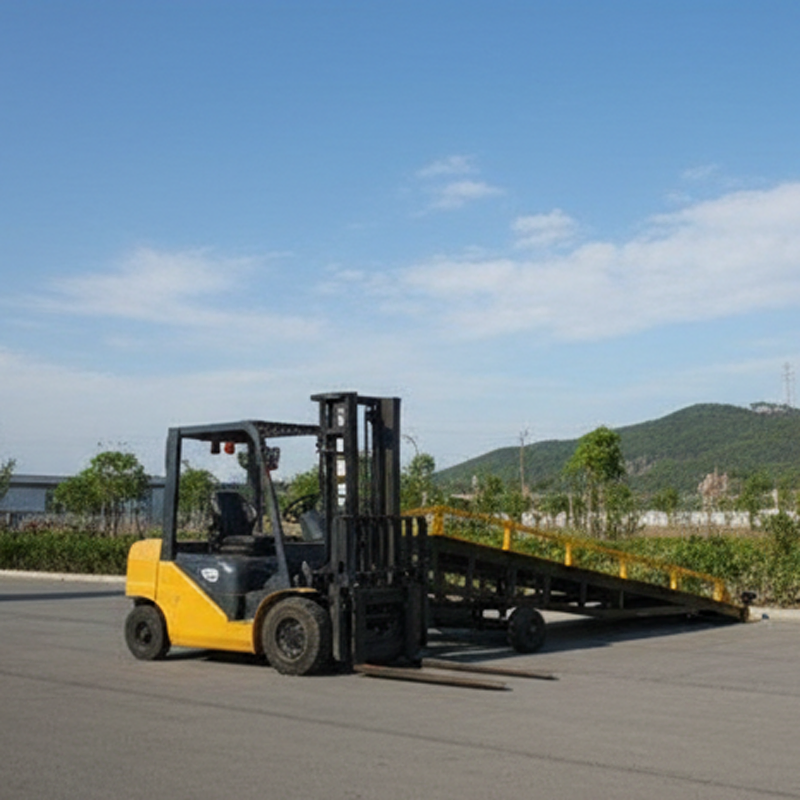 Fixed Dock Leveler Loading and Unloading Lifting Platform Ramp Hydraulic Dock High Manganese