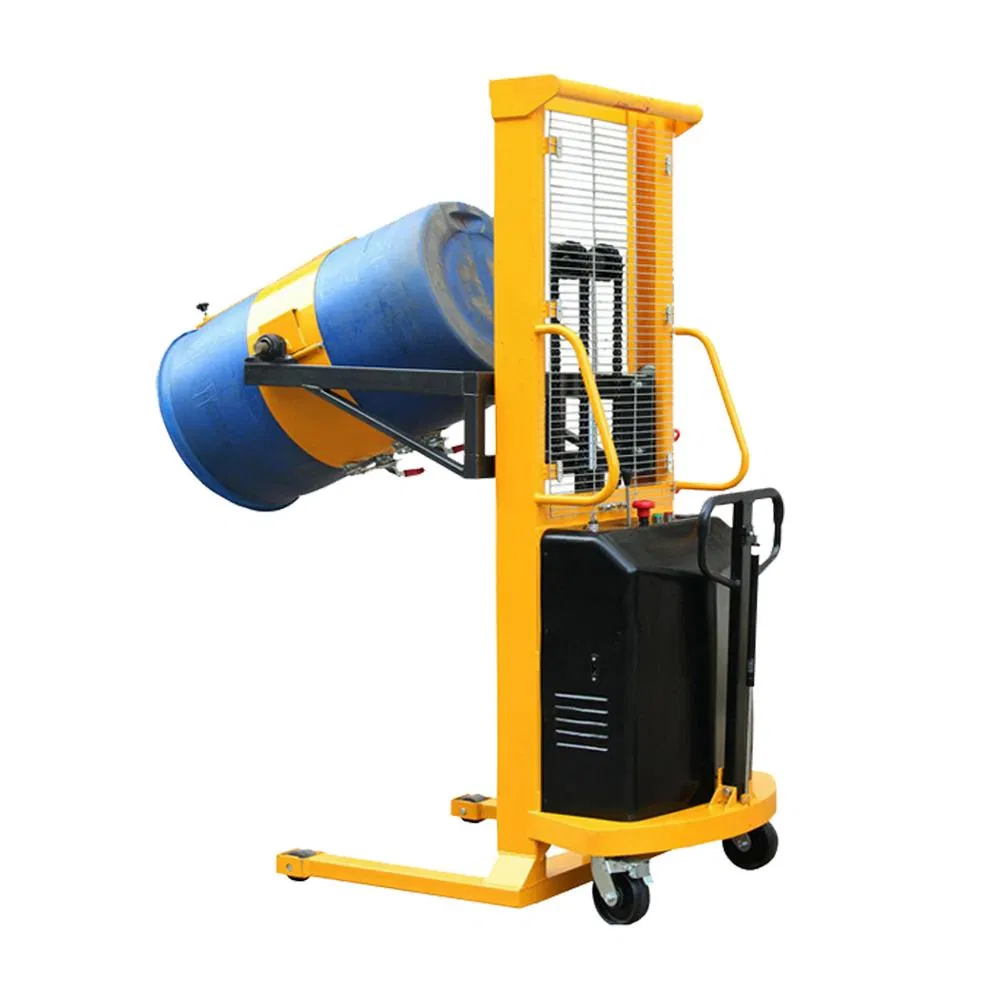 Professional 520kg 1.5m Reach Semi Electric Drum Lifter for Sale