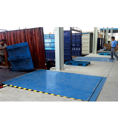 6t Fixed Hydraulic Dock Leveler Yard Ramp for Truck Loading