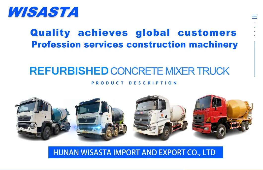 Concrete Transit Mixer Truck