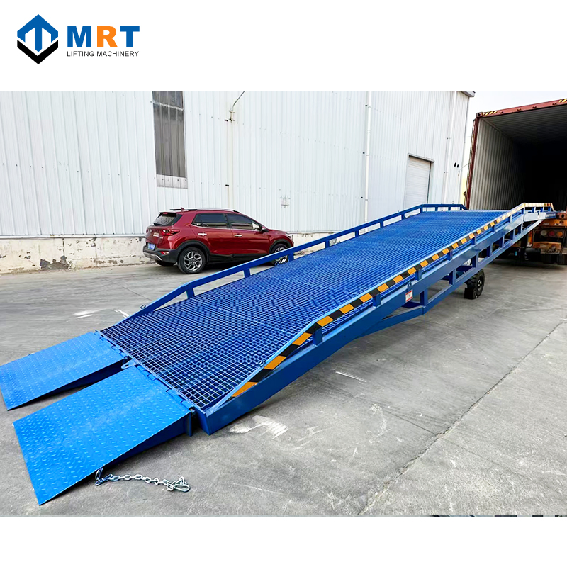 Mrt 6t/8t/10t/12t/15t Mobile Loading Ramp Steel Structure Container Mobile Ramp Dock Ramp