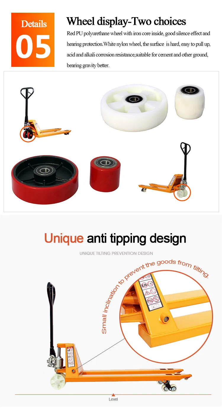 Manual Hydraulic Hand Pallet Truck 5