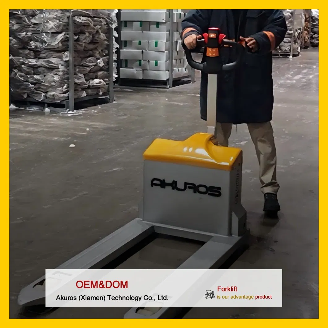 Steel-Reinforced Customized Industrial Manual Hand Pallet Truck for Aquatic Cold Storage