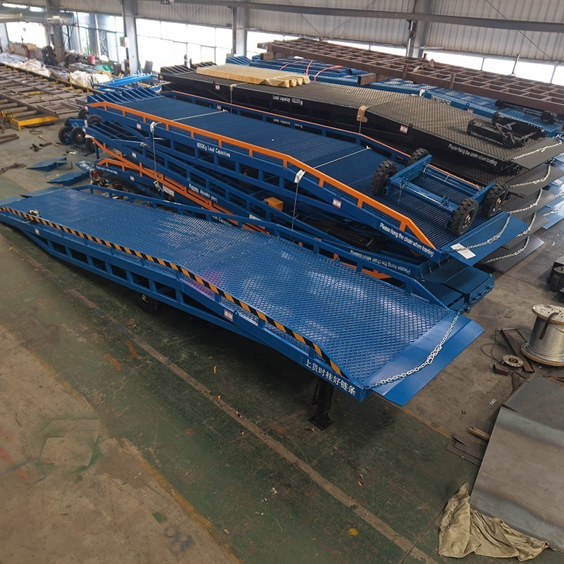 Factory Outlet Ramp Unloading Container Loading Electric Ramp Hydraulic Dock Ramp Loading Dock Ramp for Forklift