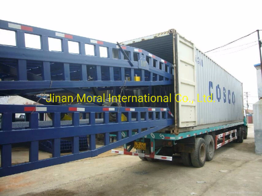 Hydraulic Loading Dock Ramp for Trailer/Forklift