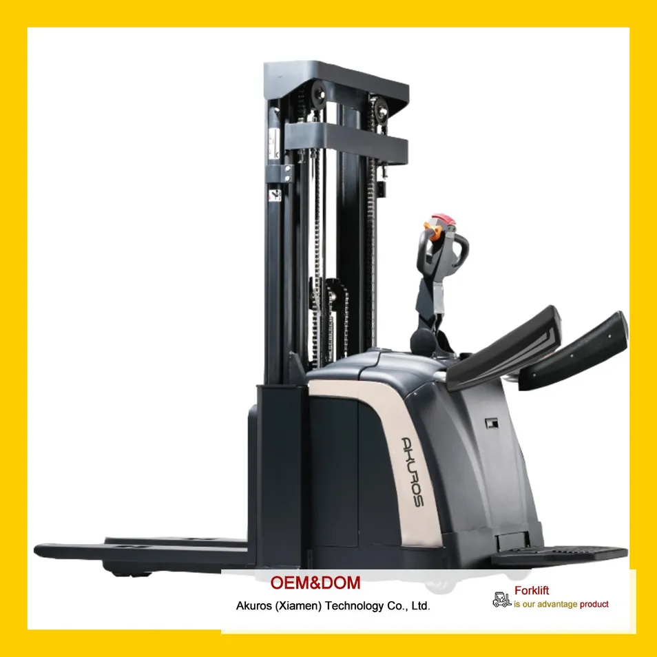 Electric Stacker Side View