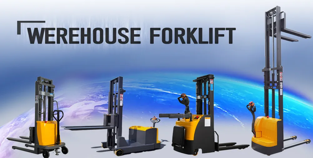 Semi-Electric Pallet Stacker