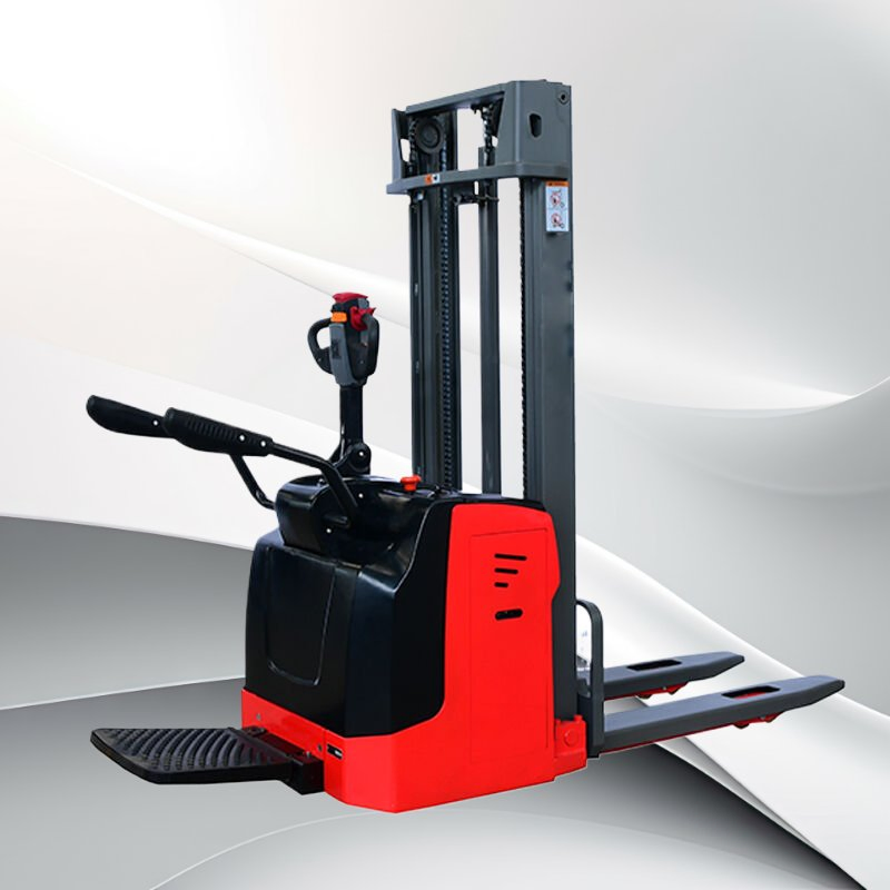 Height Counterbalance High Sit Down Hydraulic Electric Reach Stacker for Material Handling/Warehouse/Sales/Lift/Pallet