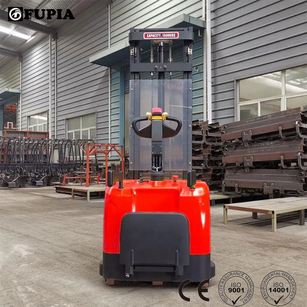 High Quality Walkie Forklift Auto Stacker 2 Ton Fully Electric Pallet Stacker