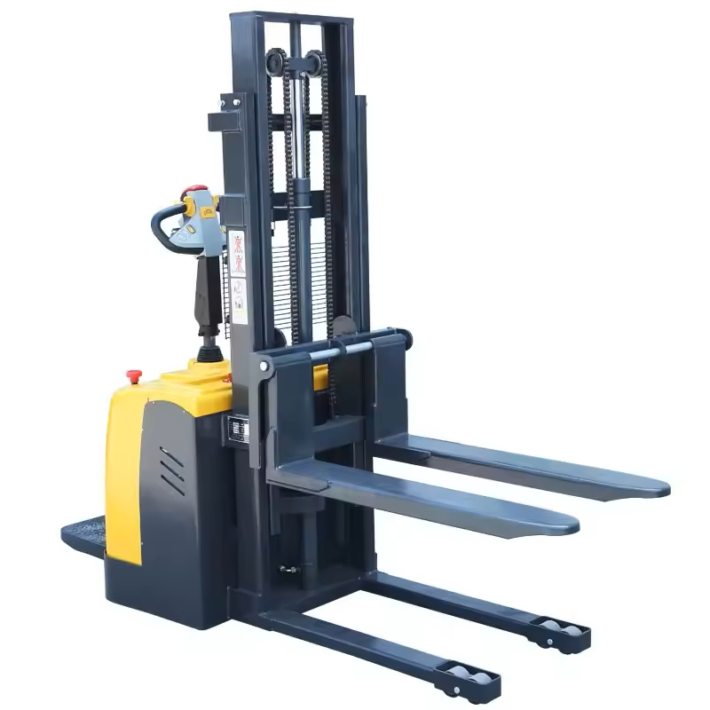 Fully Electric Lifting Electric Stacker Pallet Stacker Walkable