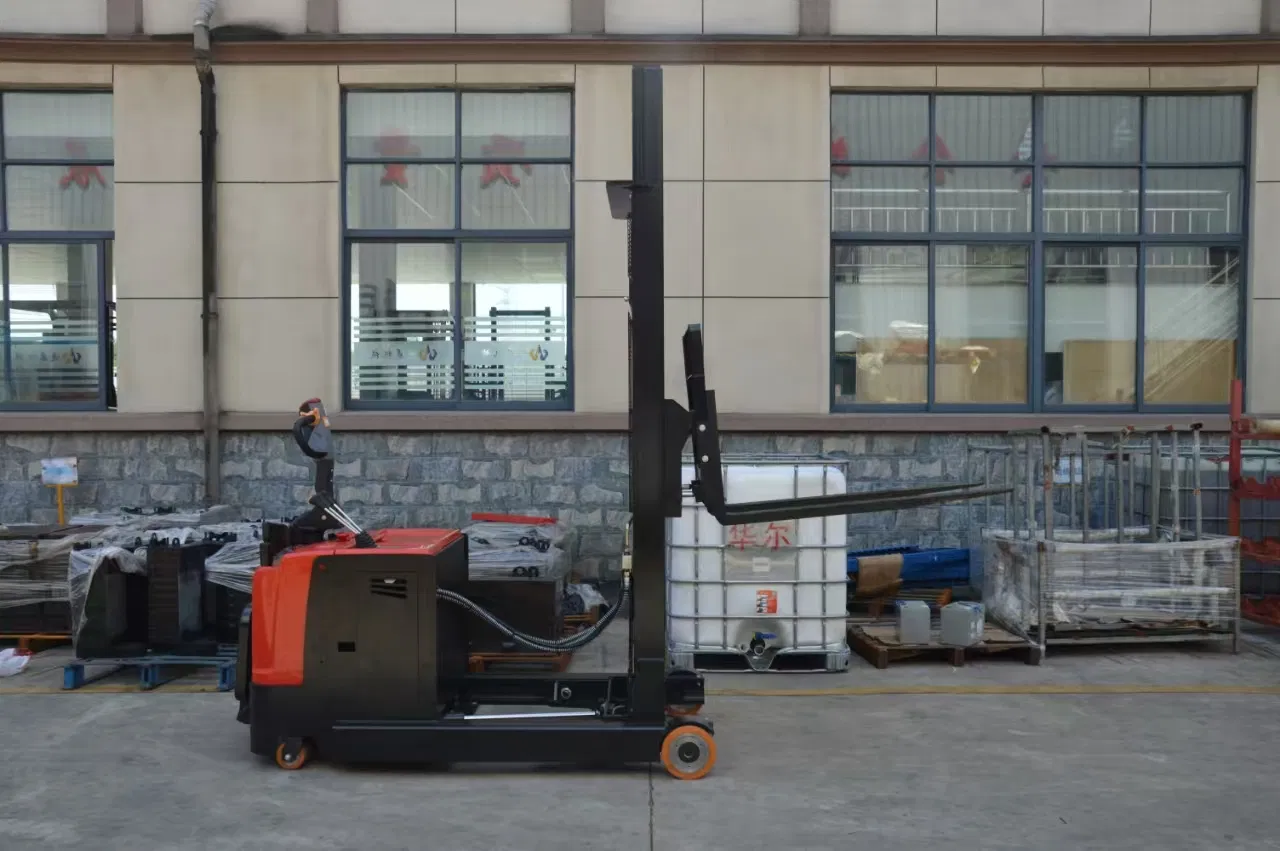 1.5ton Fully Electric Pallet Stacker Lift Full Electric Reach Stacker