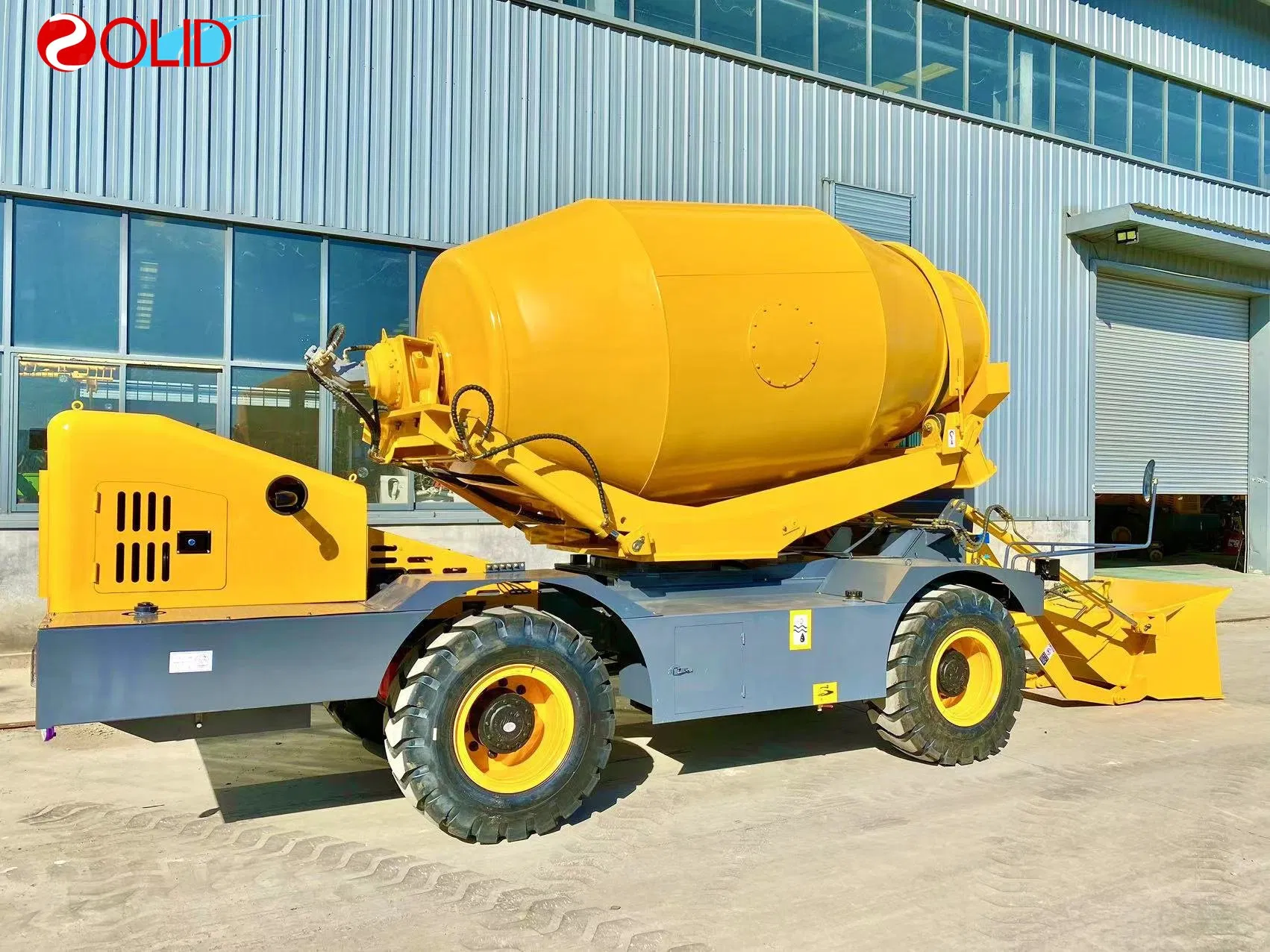 Best Self Mixing Truck 4cbm Mixer Drum for Self Feeding Mixer Truck