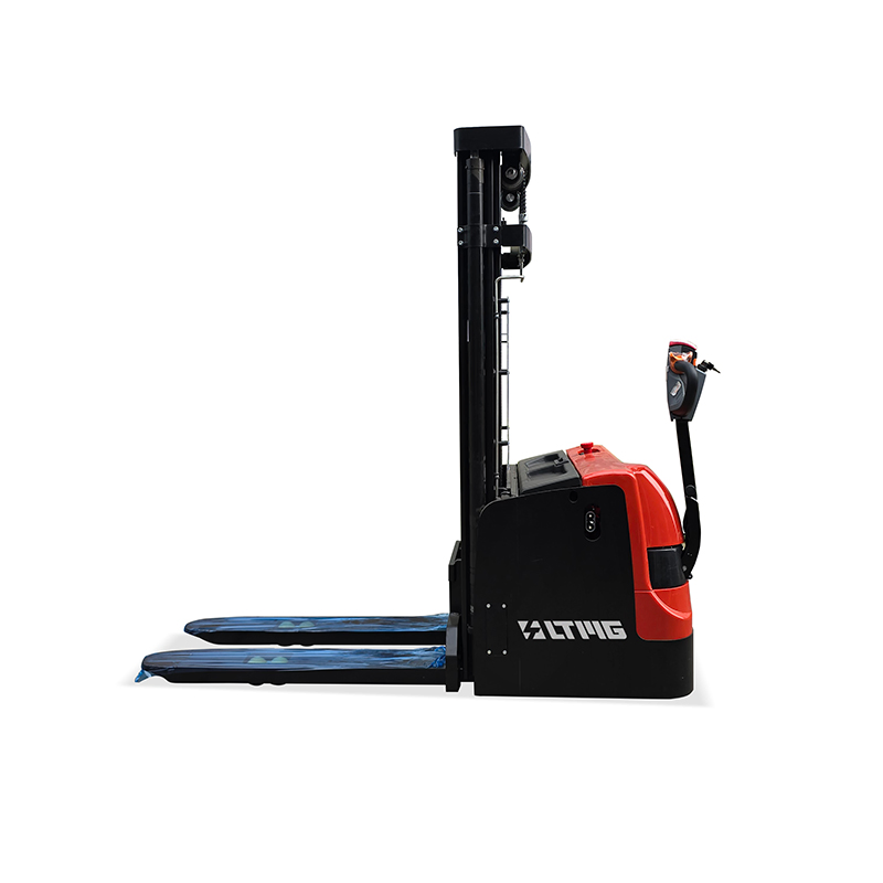 1.5ton 1500kg Lifting Height 3000mm Walkie Fully Battery Operated Electric Pallet Stacker for Warehouse