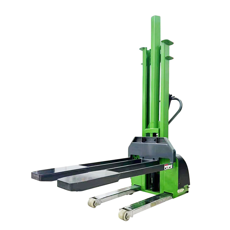 Fully Electric 500kg 1000kg Self Loading Pallet Stacker Self Lift Hand Trans Pallet Lifter Jack Truck