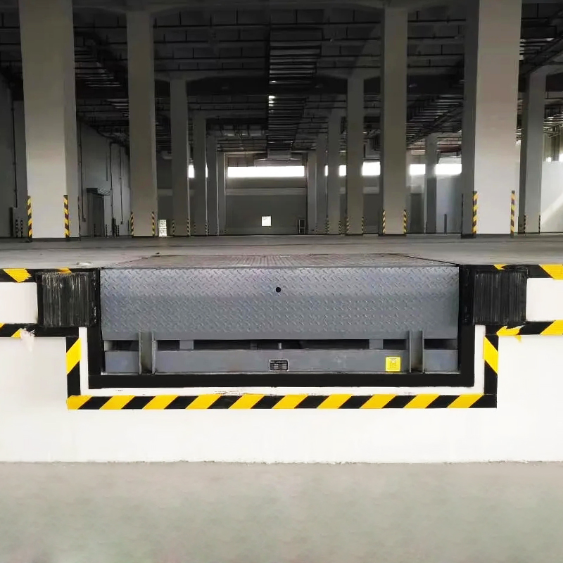 8-12t Hydraulic Dock Leveler Loading Ramp Fixed Stationary Lifting Table