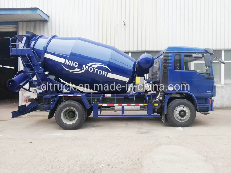 Concrete Mixer Truck 5 M3 Mixer Truck 4X2 Concrete Mixing Trucks Shacman Mixer Drum Truck 3m3 4m3 6m3 8m3 10m3 12m3 New, Used Concrete Cement Mixer Truck