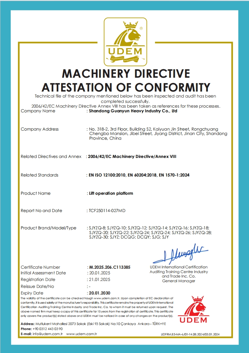 CE Certificate