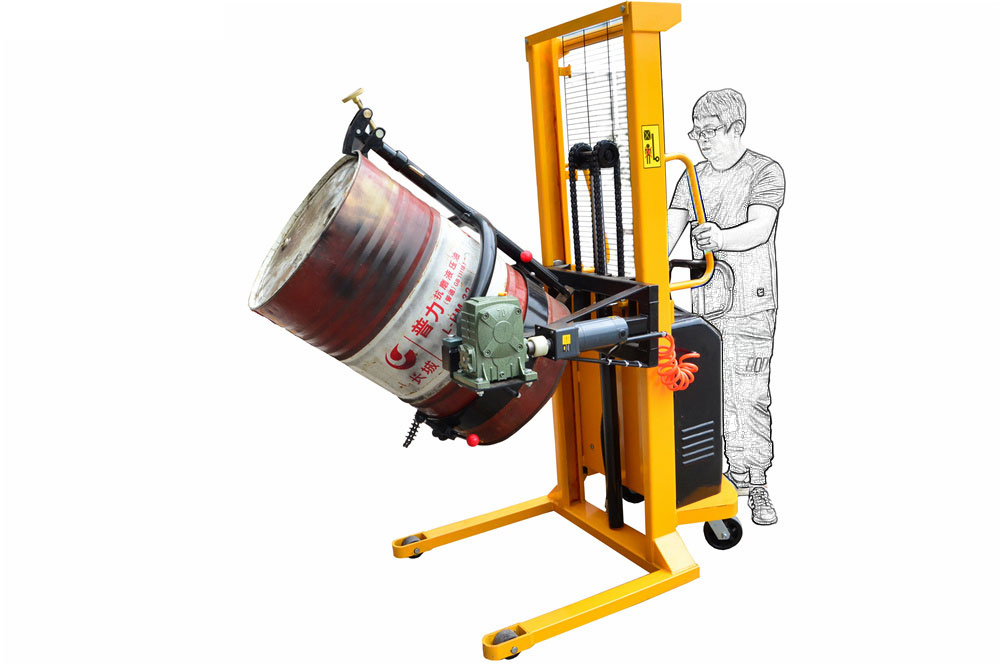 Yl520 Semi-Electric Drums Rotator with Maintenance-Free Battery