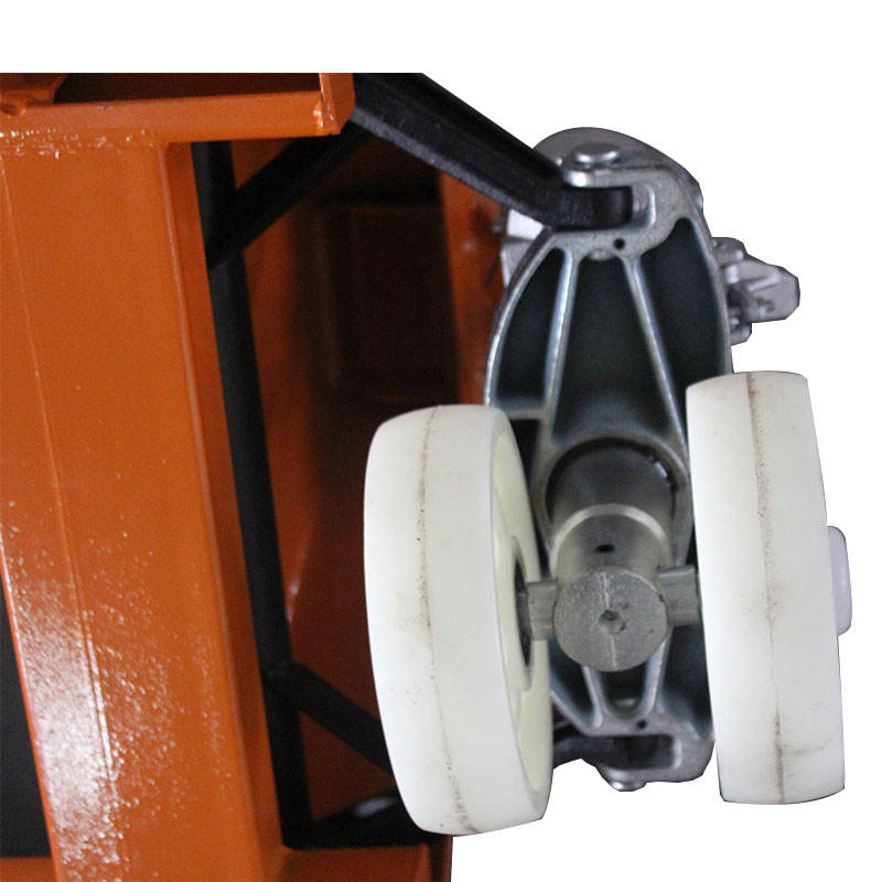 2000 Kg CE-Certified Manual Hand Pallet Truck with Ergonomic Handle and Dual Wheels