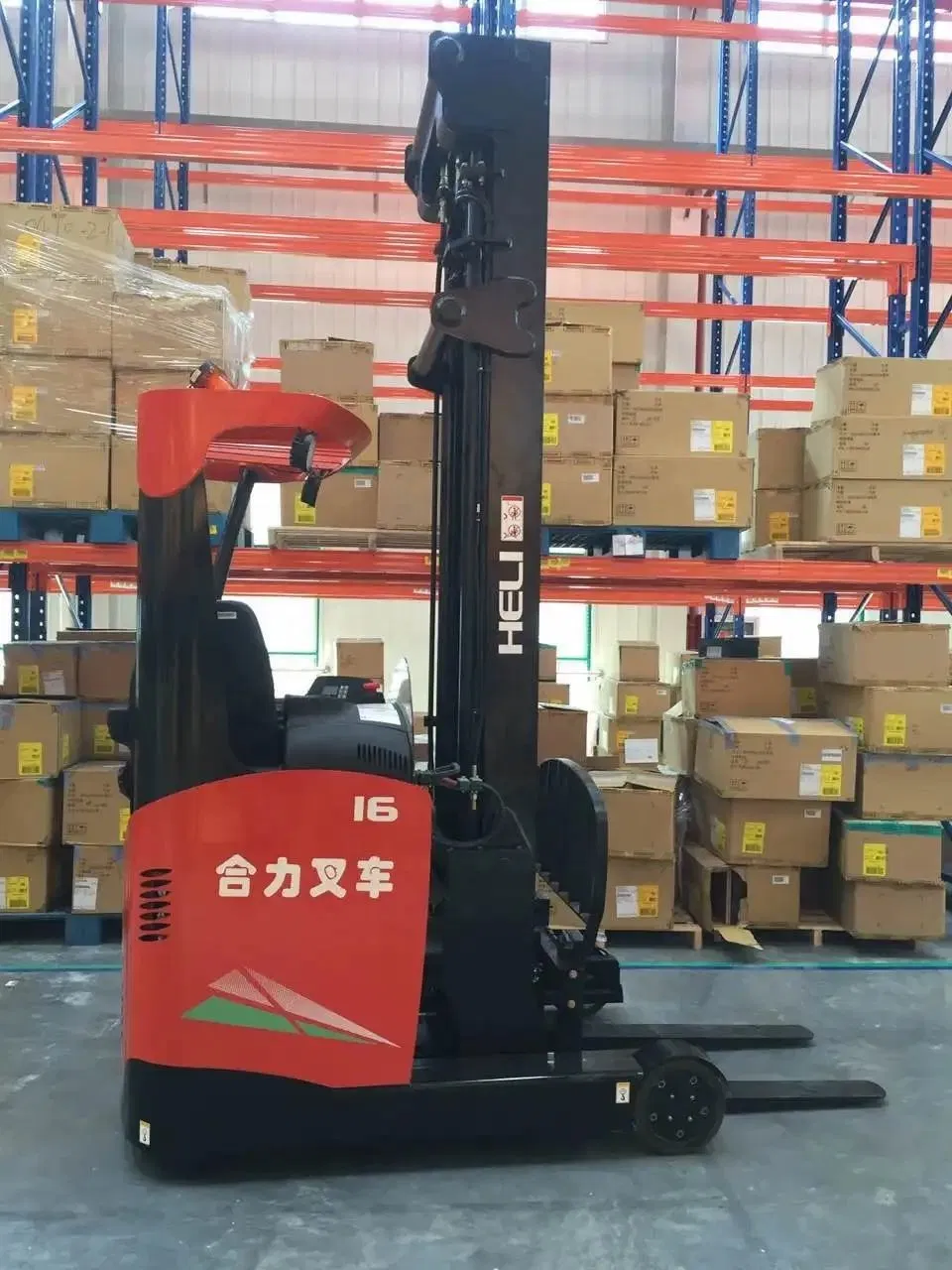 Heli Electric Stacker Pallet Stacker Pallet Lift Automatic Fully Automatic Stacker Manufacturer for Sale at Low Price