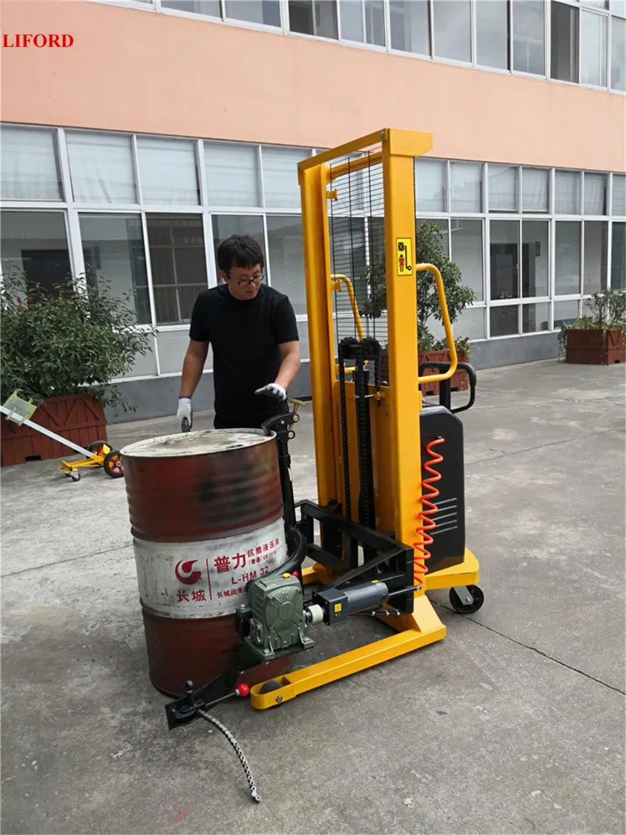 Factory Price 520kg Capacity Electric Drum Rotator with Scale Yl520-1