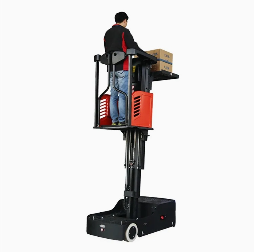 Best Seller Warehouse Equipment Factory Price Full Forklift Electric Order Picker