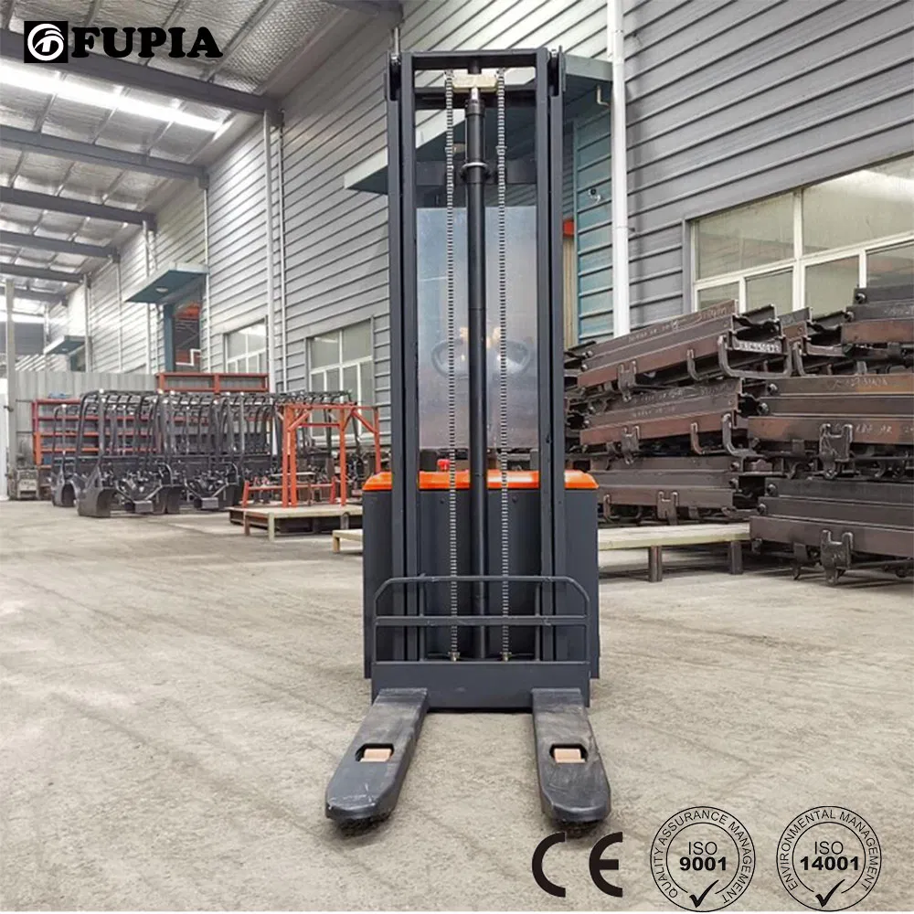High Quality Walkie Forklift Auto Stacker 2 Ton Fully Electric Pallet Stacker