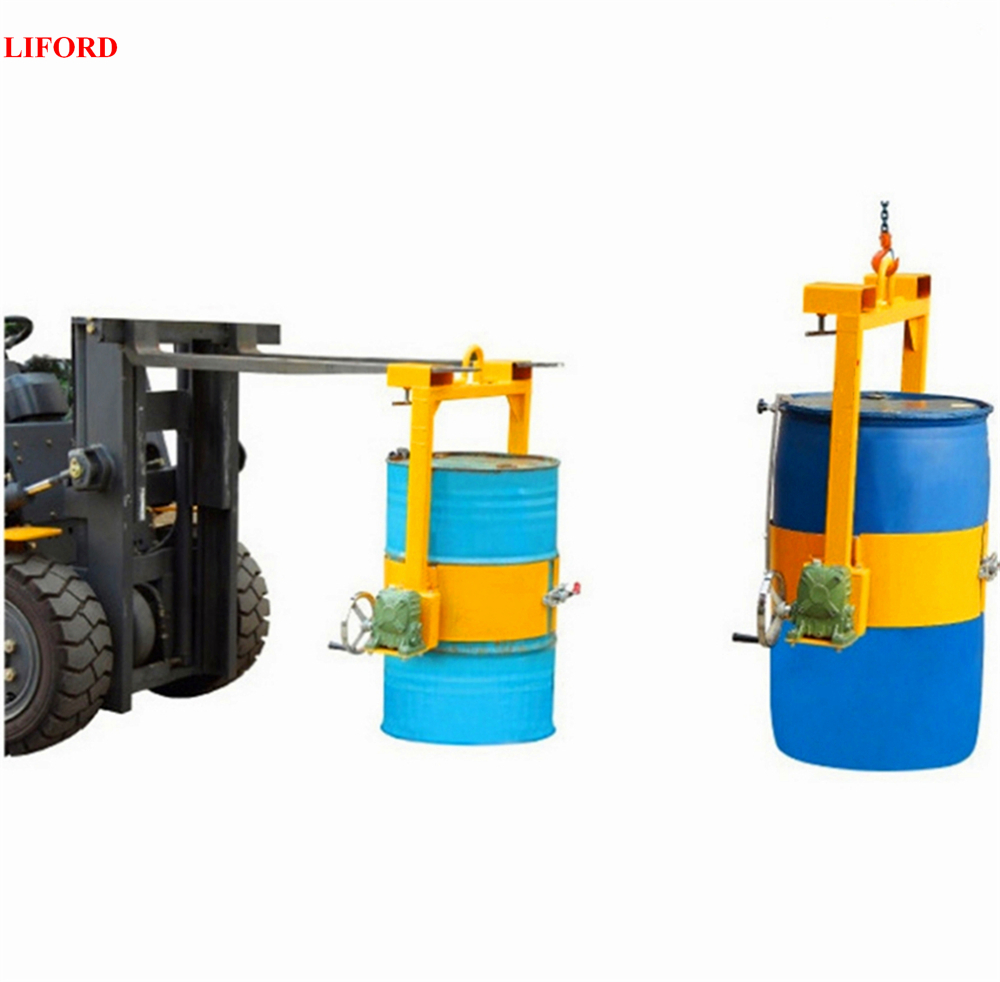China Factory Price 400kg Drum Hand Rotator Lm800 Oil Drum Lifting Clamps