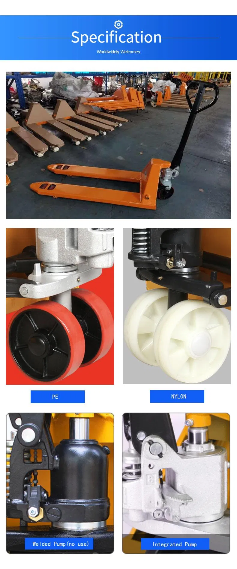 Manual Forklift Structure