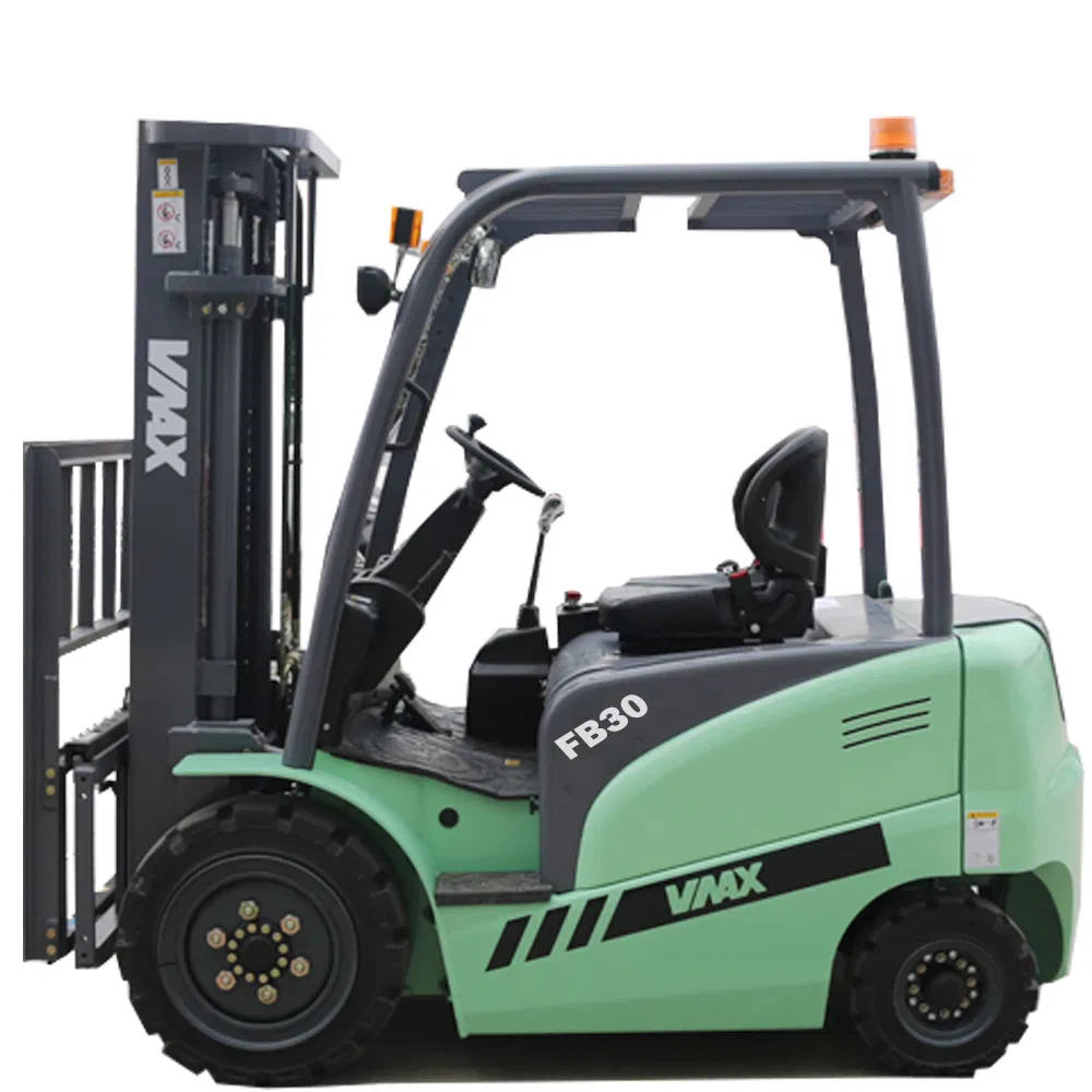 3-Stage 3ton 3.5ton Electric Pallet Stacker Forklift Truck Easy to Operate Manual Power Source Pollution-Free for Farm Industries