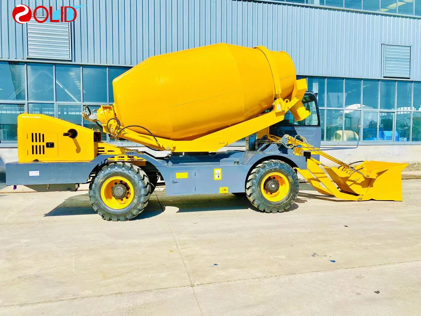 Best Self Mixing Truck 4cbm Mixer Drum for Self Feeding Mixer Truck